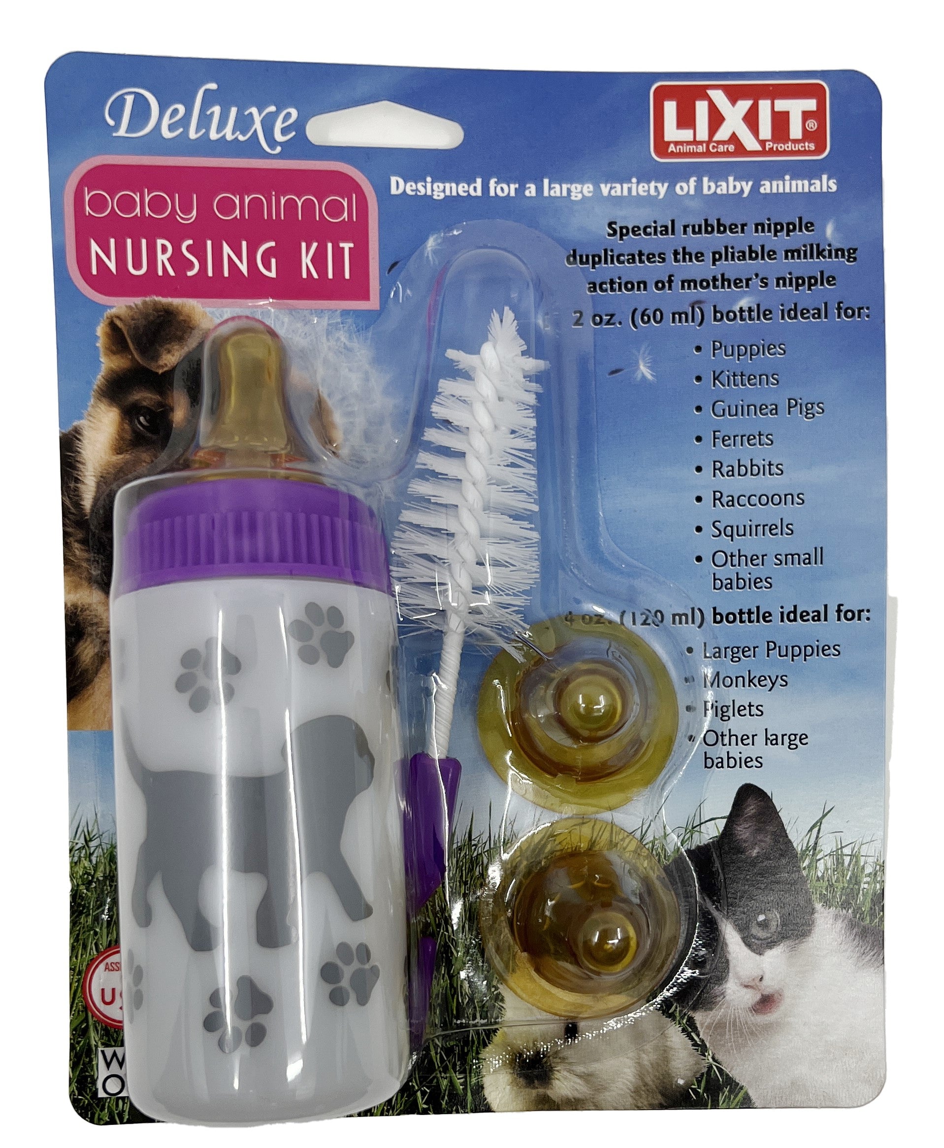 Baby Animal Nursing Bottle Kit | Miller Manufacturing Company