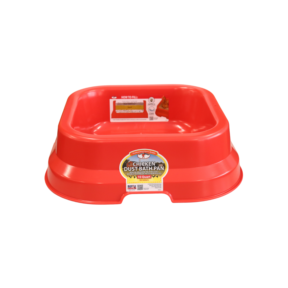 Chicken Dust Bath Pan | Miller Manufacturing Company