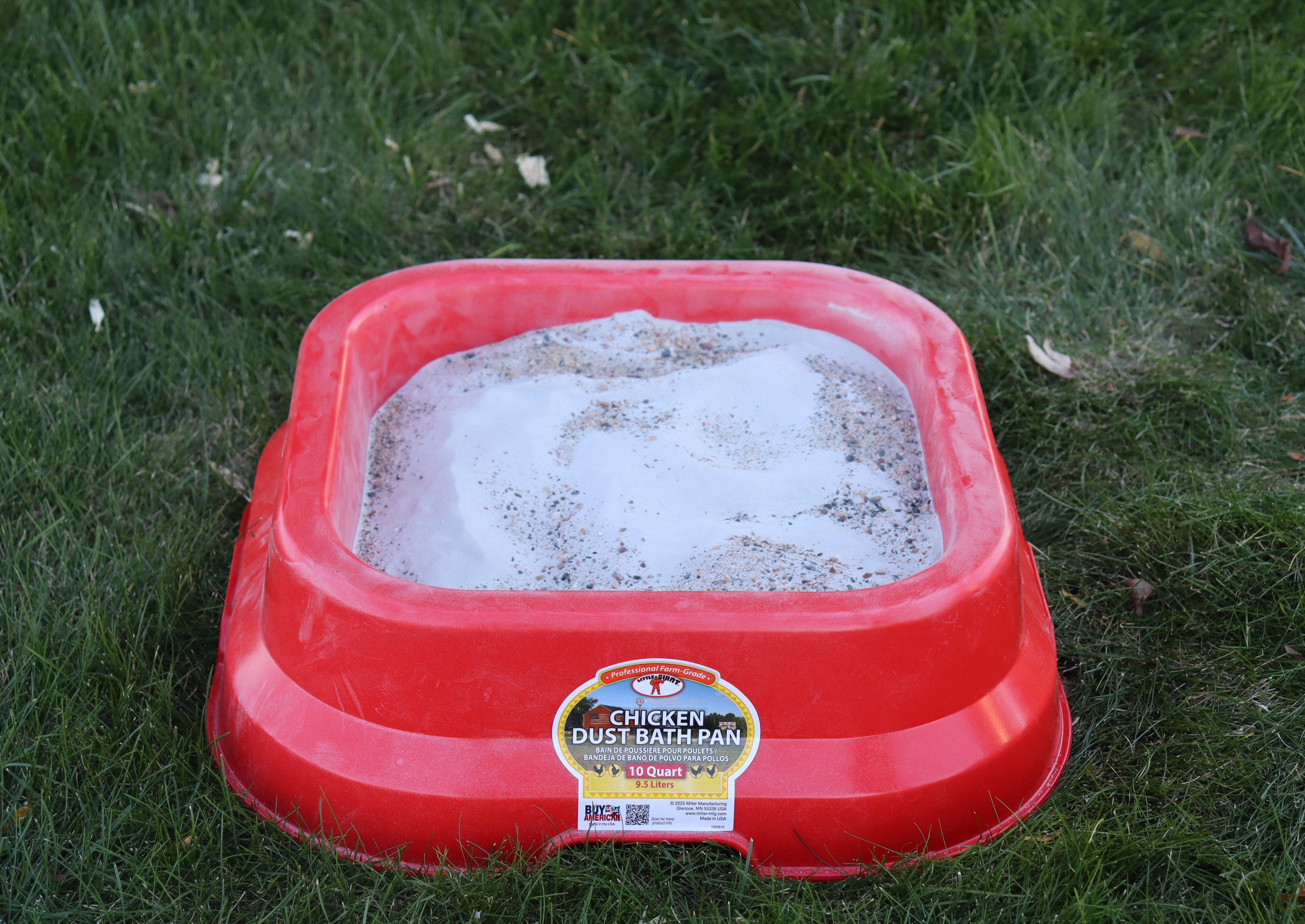 Chicken Dust Bath Pan | Miller Manufacturing Company