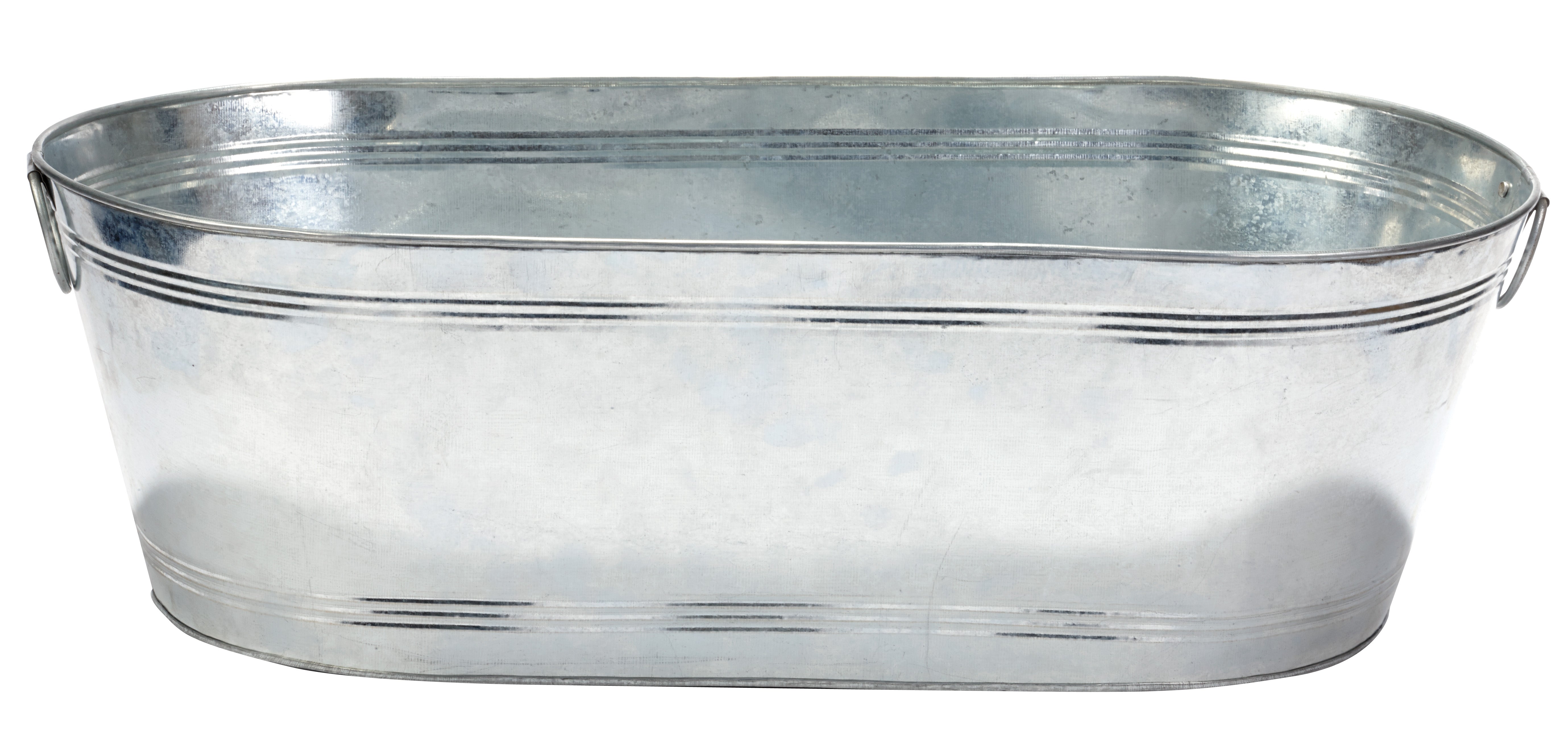 Galvanized Oval Tub Miller Manufacturing Company Galvanized Oval Tub Miller Manufacturing Company