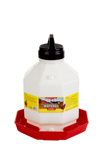 Plastic Poultry Waterer | Miller Manufacturing Company | Farm, Ranch ...