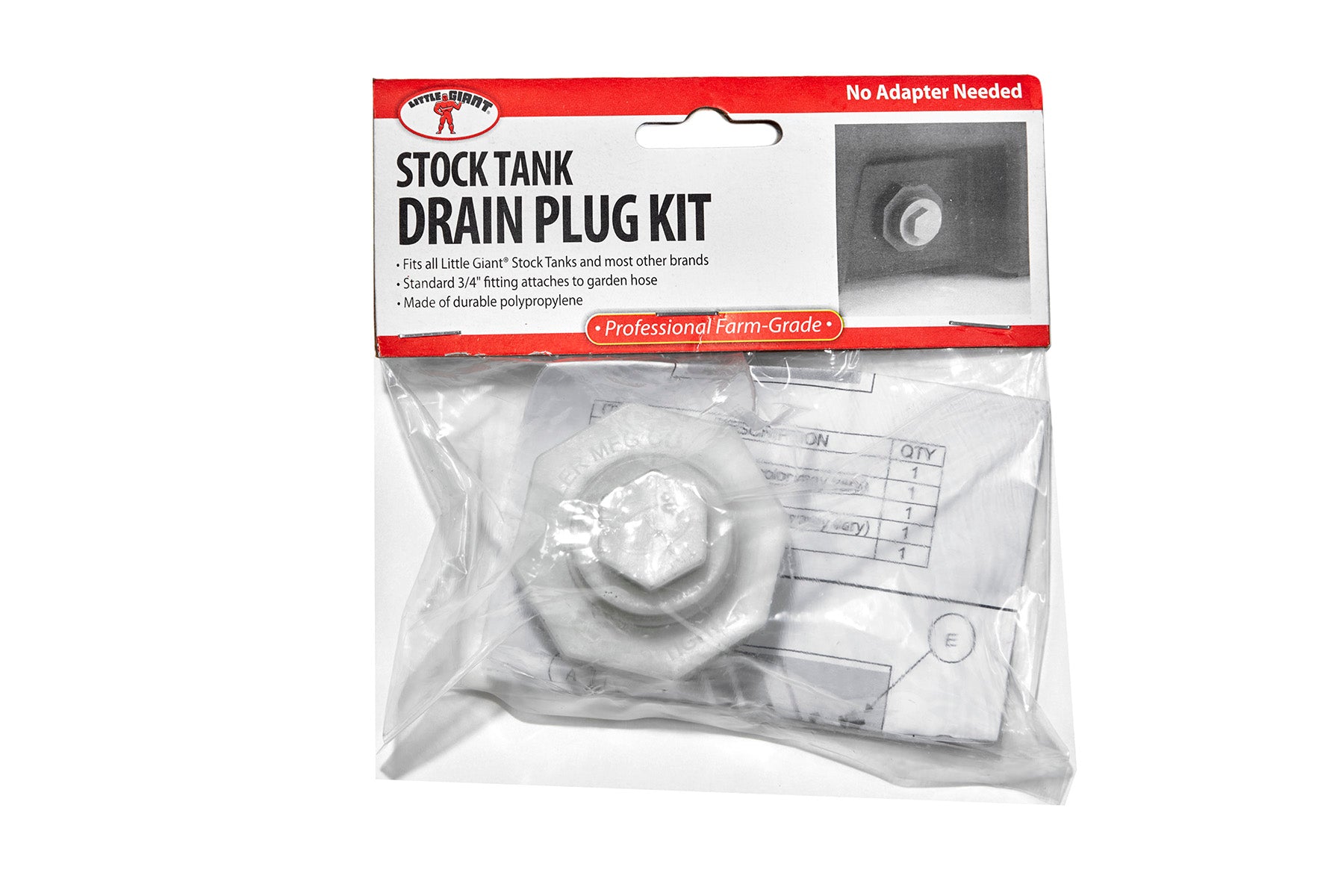 Stock Tank Drain Plug Kit | Miller Manufacturing Company